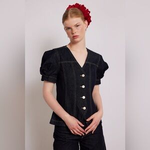 NWT Damson Madder Denim Top UK 14